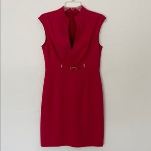 Trina Turk Los Angeles reddish pink dress size M